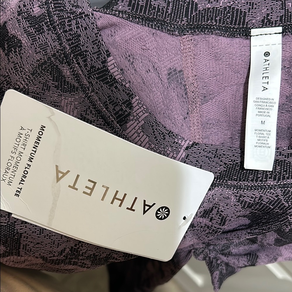 Athleta Momentum Seamless Floral T-shirt